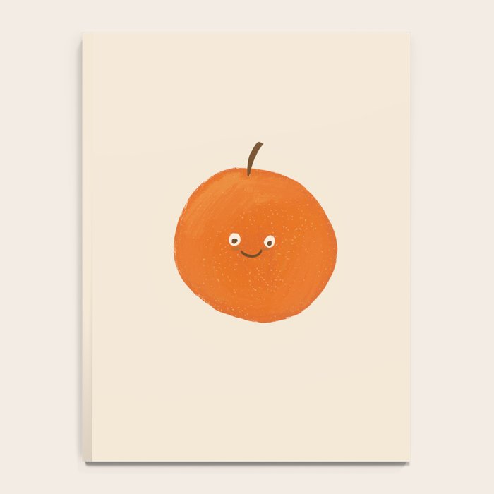 Kawaii Orange Notebook Gallery Image 4
