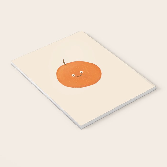 Kawaii Orange Notebook Gallery Image 3