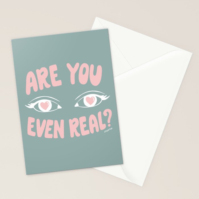 R U EVEN REAL Stationery Card Gallery Image 2