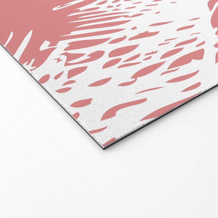 Pink Palm Tree Welcome Mat Gallery Image 2