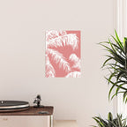 Pink Palm Tree Poster Gallery Image 2