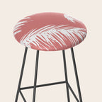 Pink Palm Tree Stool Gallery Image 2