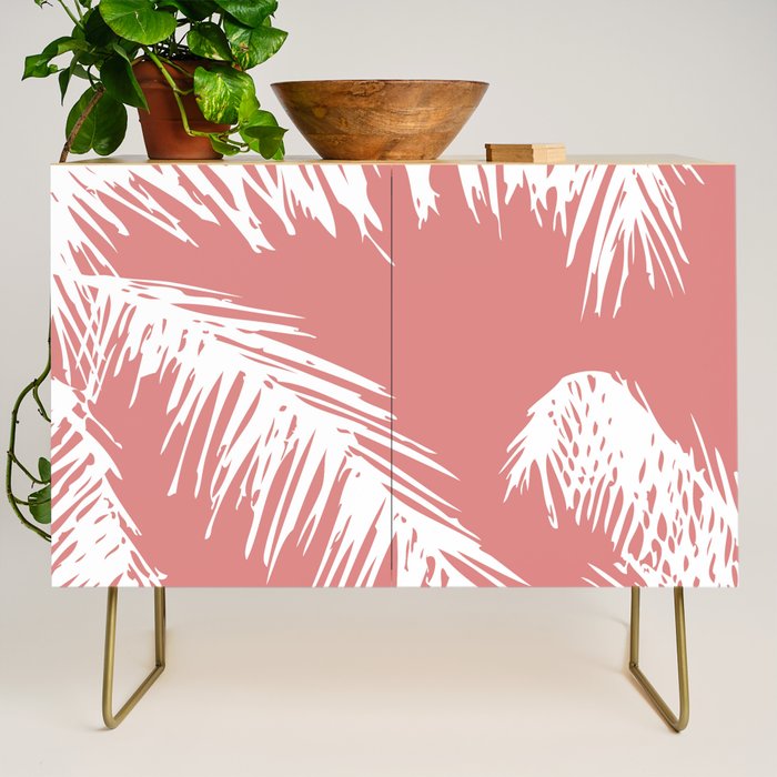 Pink Palm Tree Credenza Gallery Image 1
