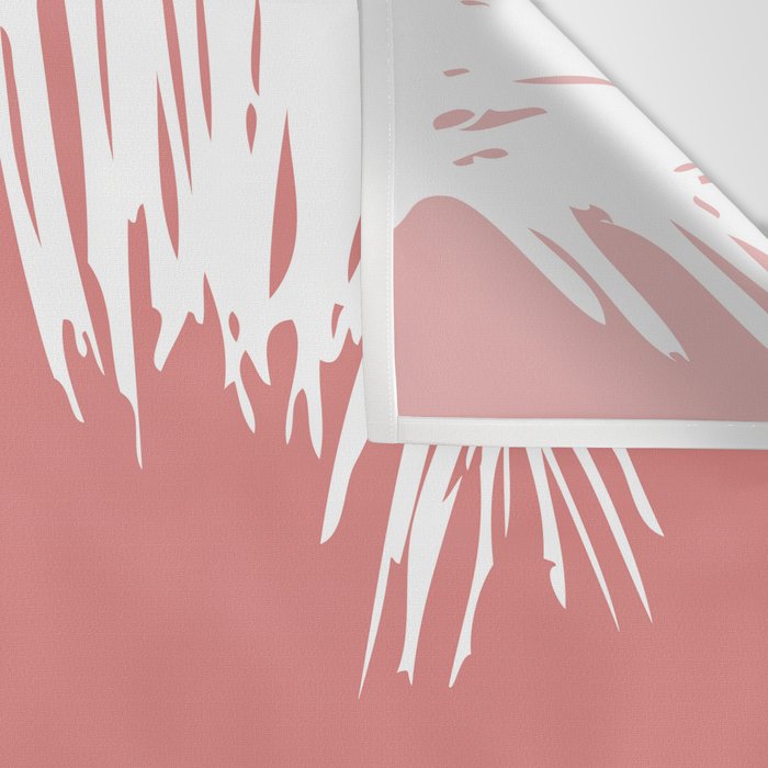 Pink Palm Tree Wall Tapestry Gallery Image 3