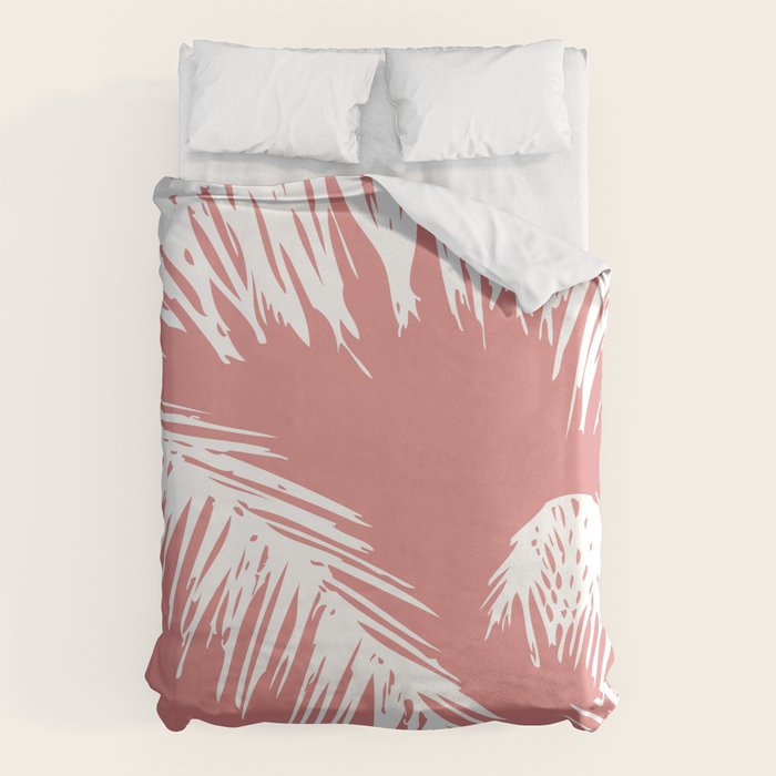 Pink Palm Tree Duvet Cover Gallery Image 6