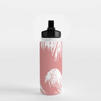 Pink Palm Tree Water Bottle Gallery Image 2