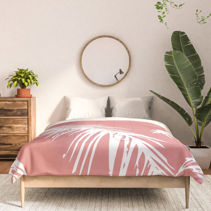 Pink Palm Tree Comforter Gallery Image 3