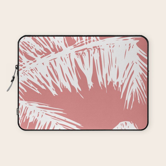 Pink Palm Tree Laptop Sleeve Gallery Image 1
