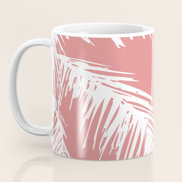Pink Palm Tree Coffee Mug Gallery Image 3
