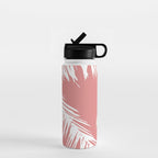 Pink Palm Tree Water Bottle Gallery Image 1