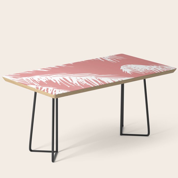 Pink Palm Tree Coffee Table Gallery Image 1