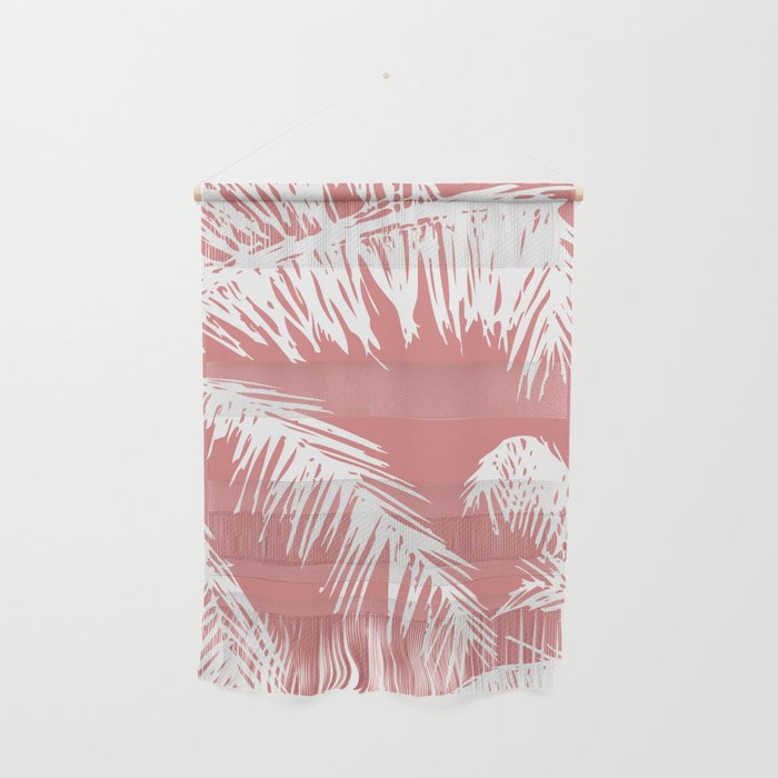 Pink Palm Tree Wall Hanging Gallery Image 1