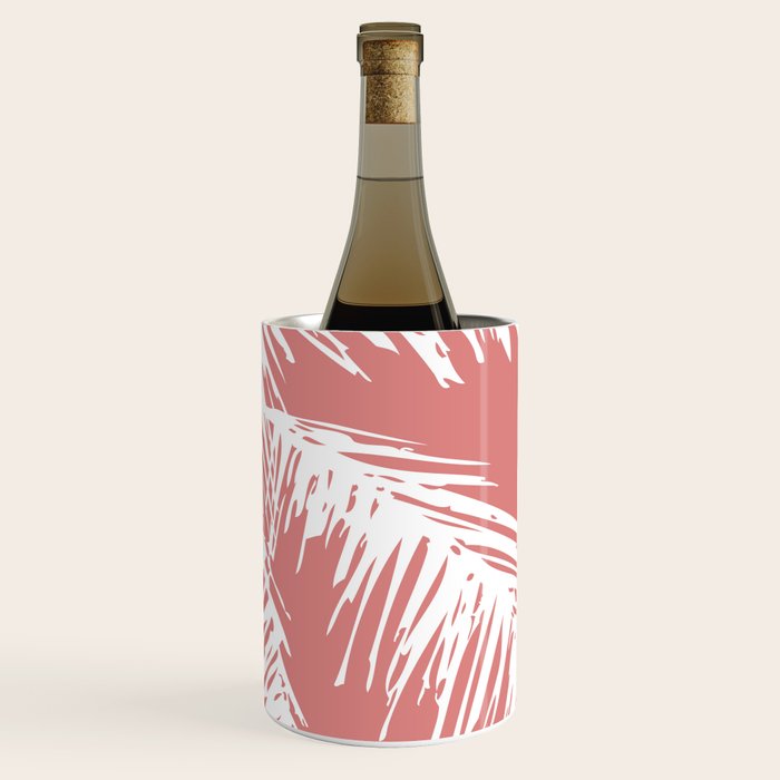 Pink Palm Tree Wine Chiller Gallery Image 2