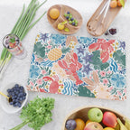 Seaside Floral Dream Cutting Board Gallery Image 2