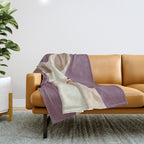 Kangaroo, Animal Portrait Throw Blanket Gallery Image 1