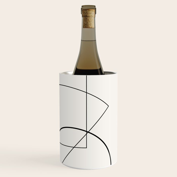 Abstract Minimal Geometric 1 Wine Chiller Gallery Image 3