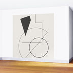 Abstract Minimal Geometric 1 Wall Mural Gallery Image 2