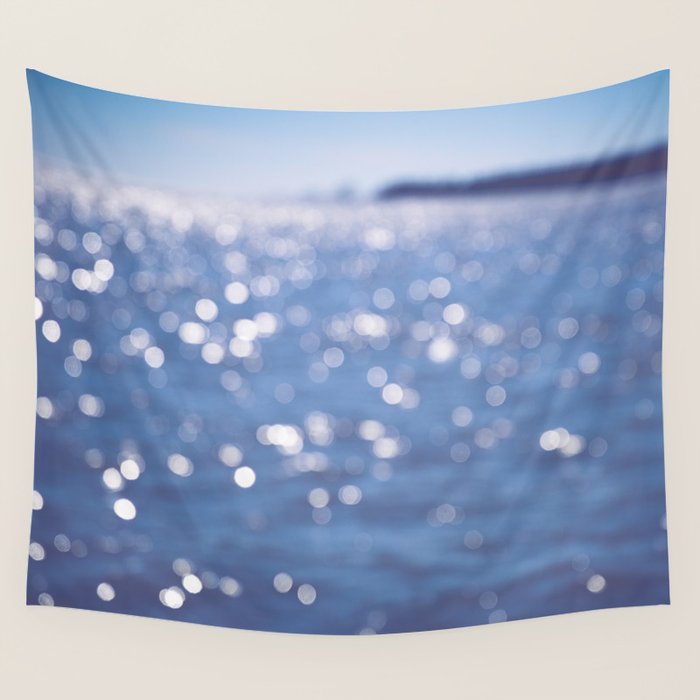 Indigo Sea Wall Tapestry Gallery Image 4