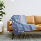 Indigo Sea Throw Blanket Gallery Image 1