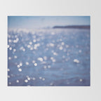 Indigo Sea Throw Blanket Gallery Image 2