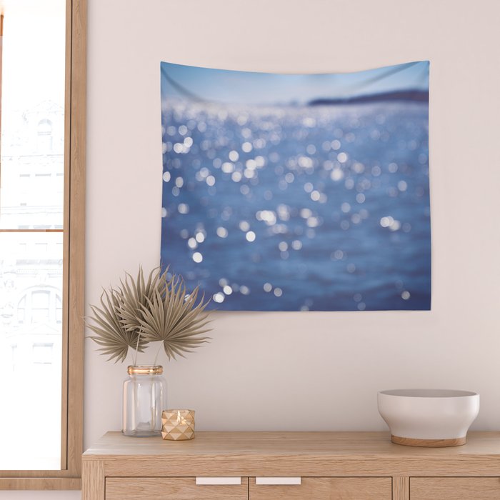 Indigo Sea Wall Tapestry Gallery Image 2