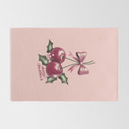 Cherry Christmas Rug Gallery Image 2