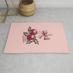 Cherry Christmas Rug Gallery Image 1
