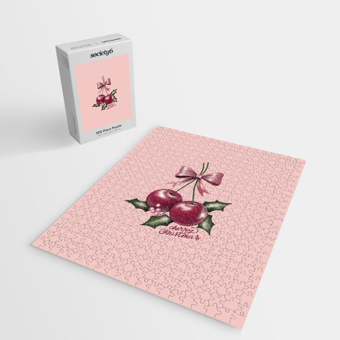 Cherry Christmas Jigsaw Puzzle Gallery Image 2
