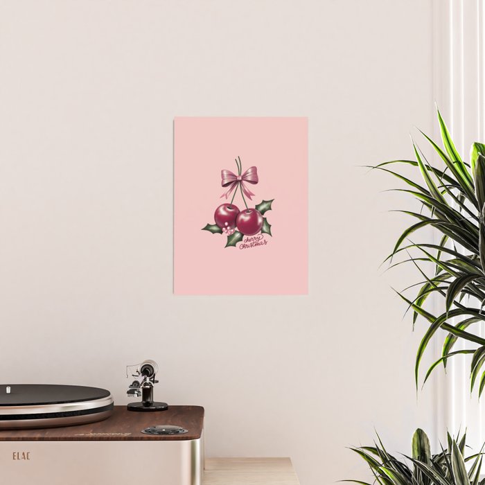 Cherry Christmas Poster Gallery Image 2