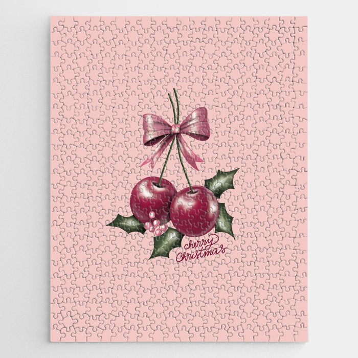 Cherry Christmas Jigsaw Puzzle Gallery Image 1