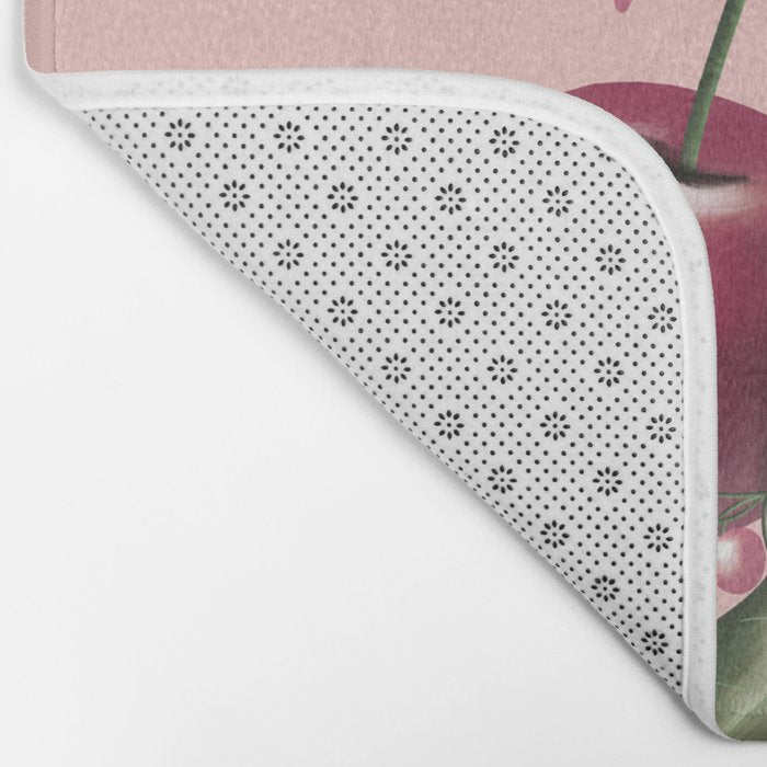 Cherry Christmas Bath Mat Gallery Image 2