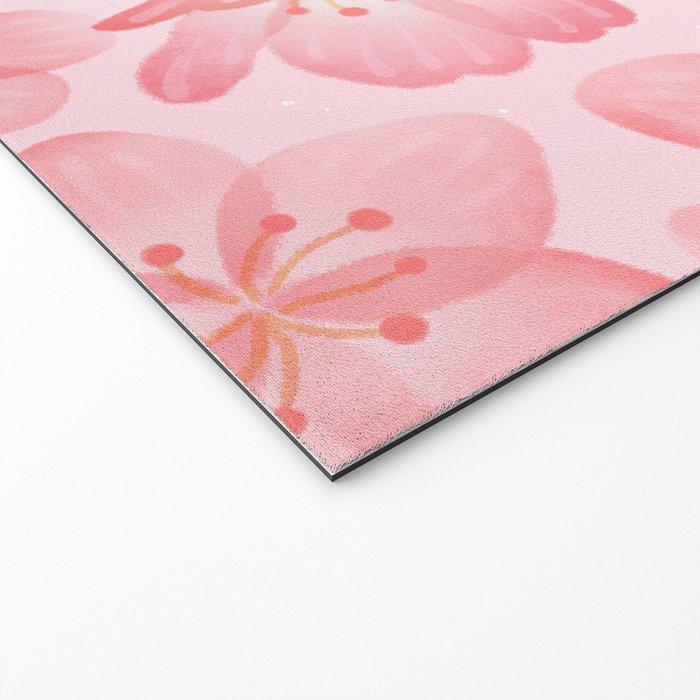Cherry blossom goldfish Welcome Mat Gallery Image 2