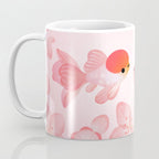 Cherry blossom goldfish Coffee Mug Gallery Image 3