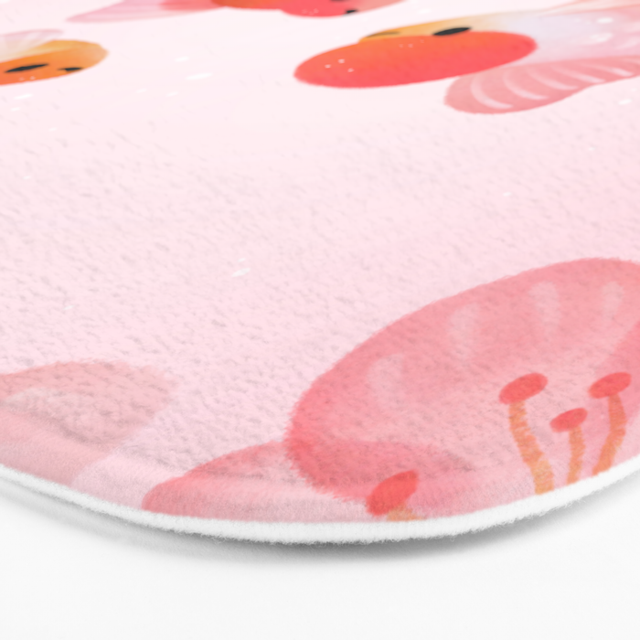 Cherry blossom goldfish Bath Mat Gallery Image 3