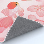 Cherry blossom goldfish Rug Gallery Image 4