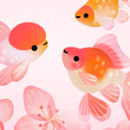 Cherry blossom goldfish Coffee Mug Gallery Image 2