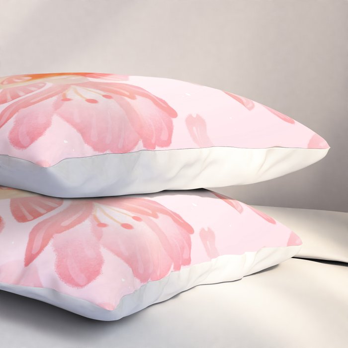 Cherry blossom goldfish Pillow Sham Gallery Image 3