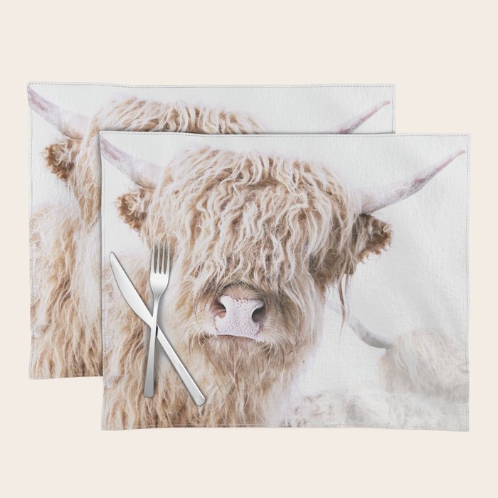 HIGHLAND CATTLE LULU Placemat Gallery Image 1