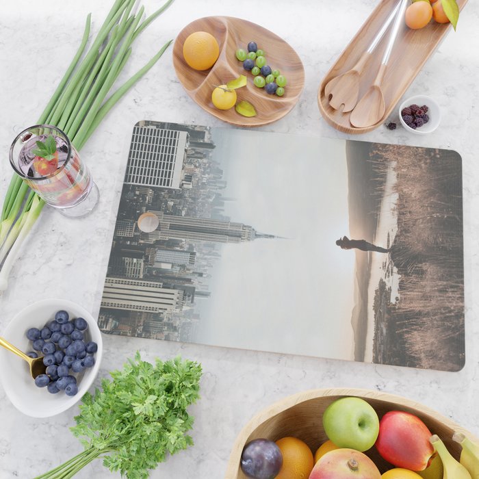 Between Earth & City Cutting Board Gallery Image 2