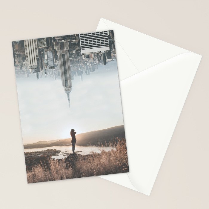Between Earth & City Stationery Card Gallery Image 2