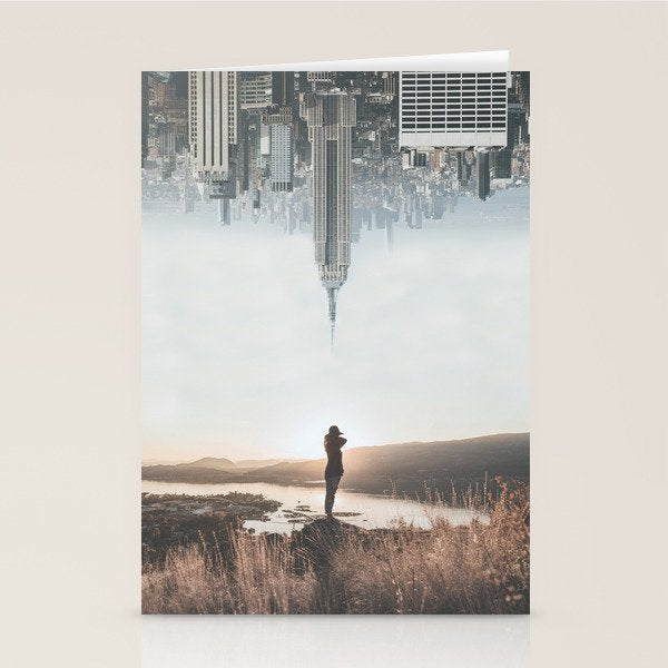 Between Earth & City Stationery Card Gallery Image 1