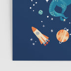 Painted Space Dinosaurs Poster Gallery Image 3