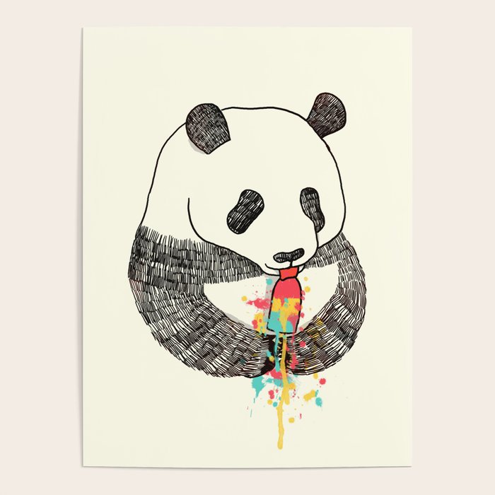 Panda Loves Ice Cream Poster Gallery Image 4