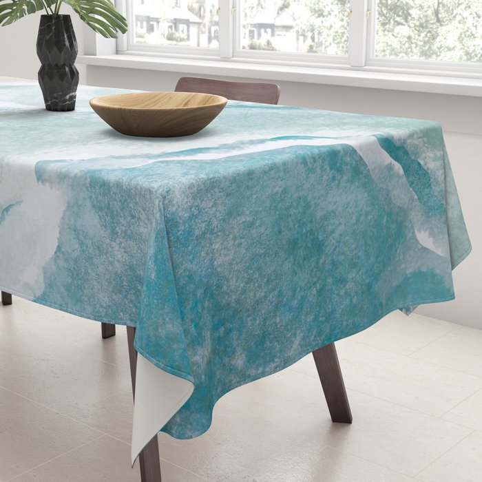 Peaceful Ocean Waves Tablecloth Gallery Image 3