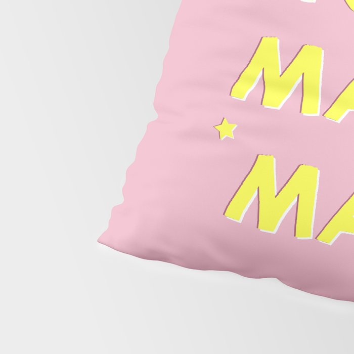 YOU ARE MADE OF MAGIC - typography Pillow Sham Gallery Image 4
