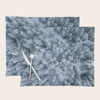 Winter Pine Forest Placemat Gallery Image 1