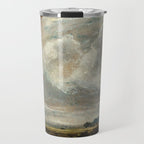 Landscape with clouds by John Constable Travel Mug Gallery Image 1