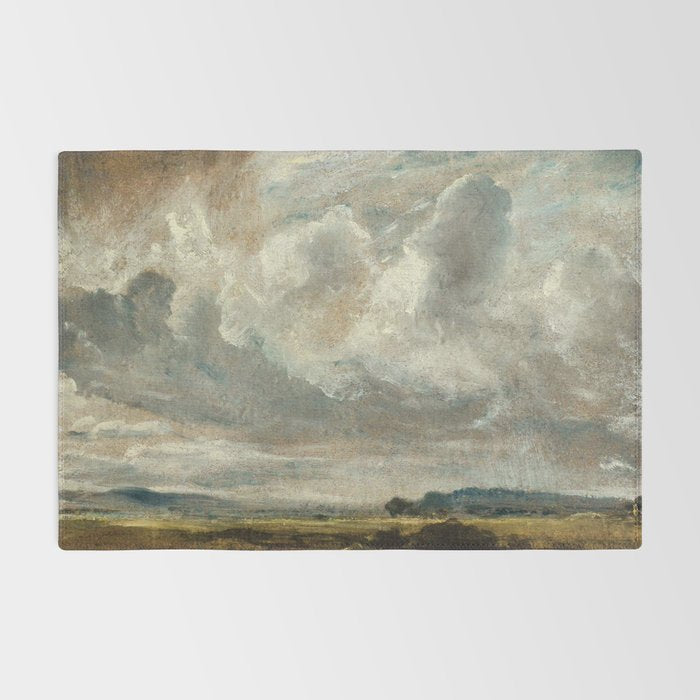 Landscape with clouds by John Constable Rug Gallery Image 2