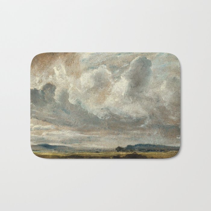 Landscape with clouds by John Constable Bath Mat Gallery Image 1