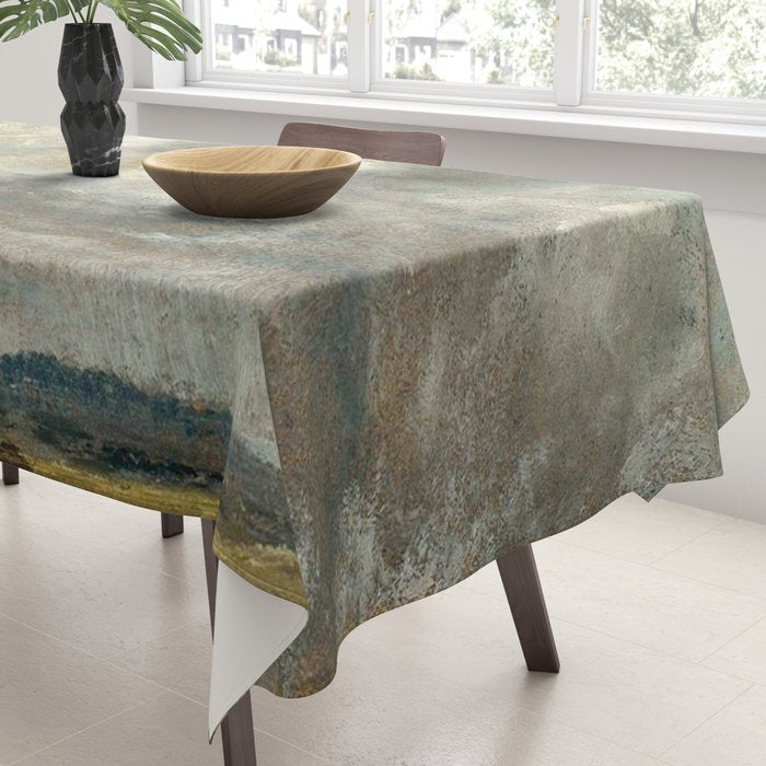 Landscape with clouds by John Constable Tablecloth Gallery Image 3
